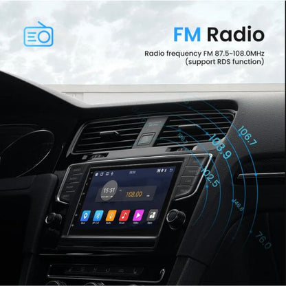 Multimedija za auto 9210S-J Android 10 stereo auto 7 inča 2.5D IPS ekran